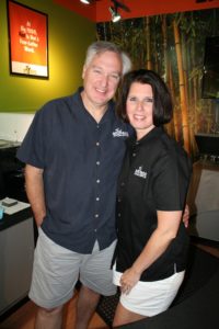 David & Christina Riddell, Owners of Big Frog Custom T-Shirts & More of Asheville