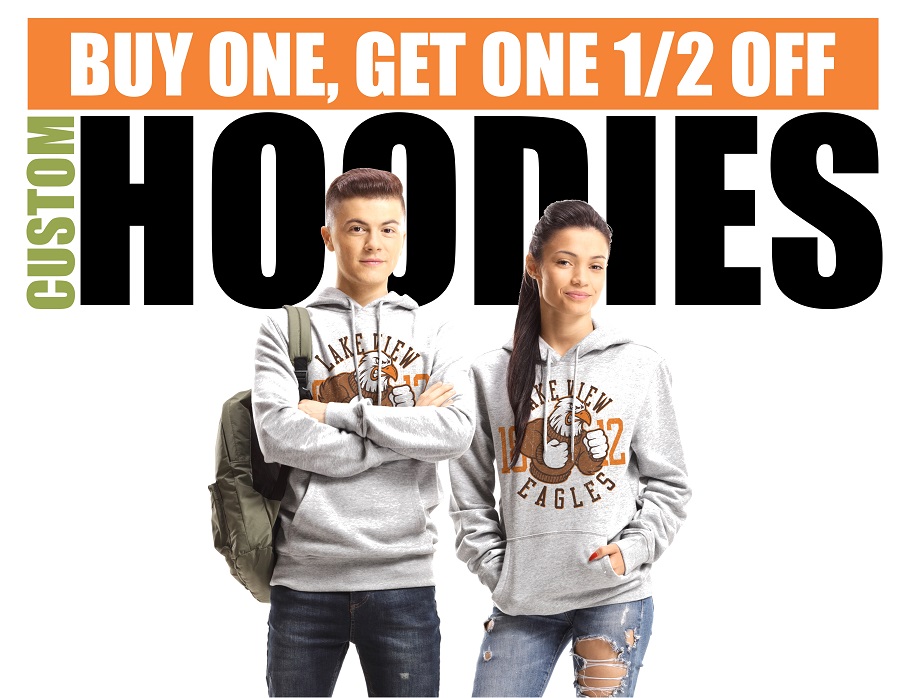 Image of Buy 1, Get 1 1/2 Off Custom Hoodies