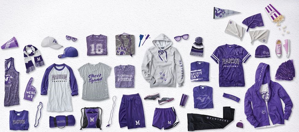 Custom high school clearance sports apparel