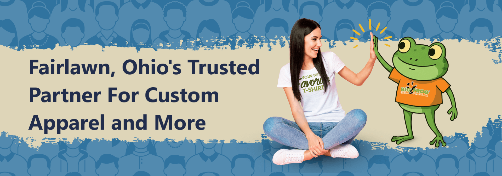 Image of Trust Big Frog Custom T shirts for your Fairlawn Custom Apparel