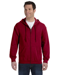 Gildan 50/50 Zippered Hoodie – G186 - Big Frog