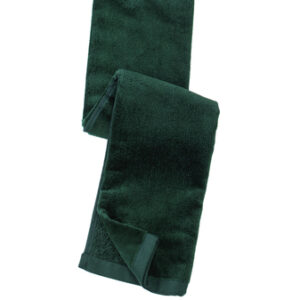 Hunter Green Grommeted Golf Towel
