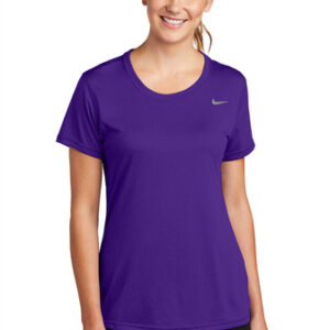 Nike Ladies Team rLegend Tee in Court Purple