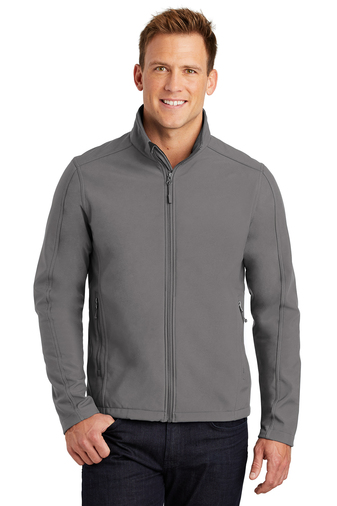 Port Authority® Core Soft Shell Jacket in Deep Smoke Grey
