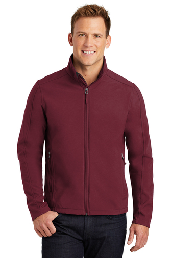 Port Authority® Core Soft Shell Jacket in in Maroon