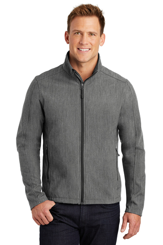 Port Authority® Core Soft Shell Jacket in Pearl Grey