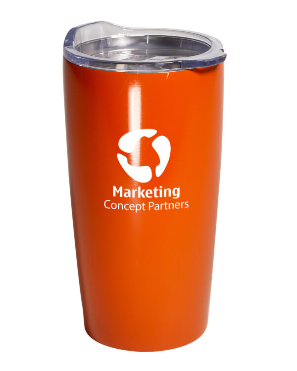 Orange Prime Line 20oz Emperor Vacuum Tumbler - MG685