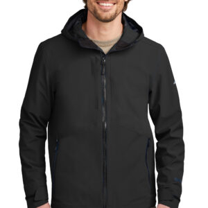 Model wearing Deep Black Eddie Bauer ® WeatherEdge ® Plus Jacket - EB560