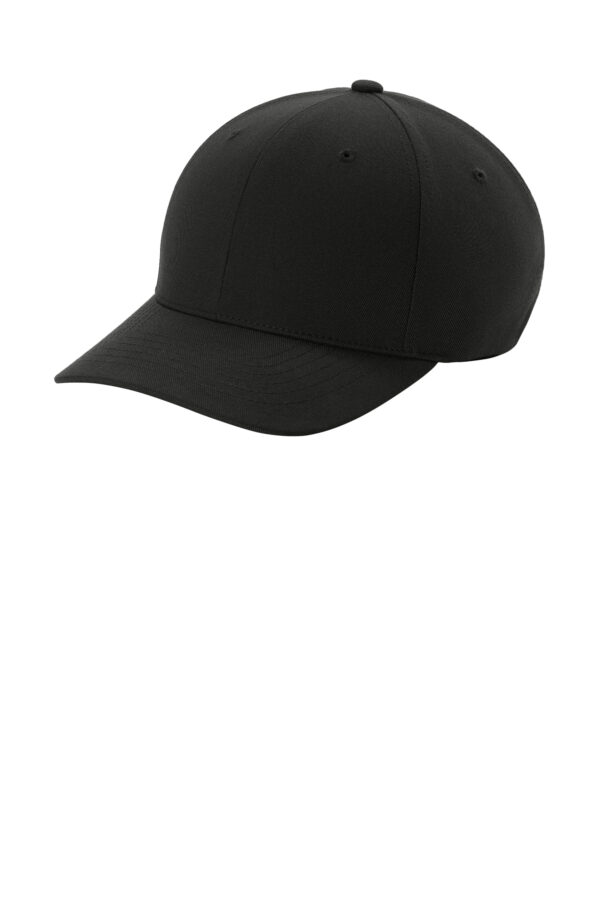 Deep Black Port Authority® Flexfit NU® Cap