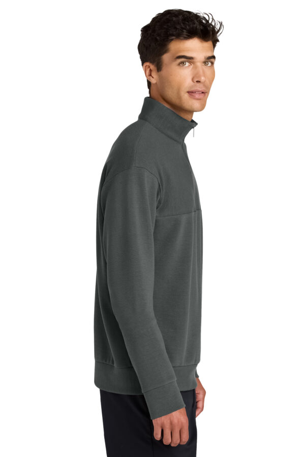 Storm Grey Mercer+Mettle® Linear Texture 1/4-Zip