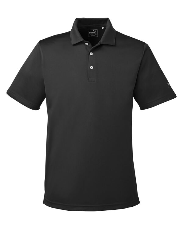 Puma Black Puma Golf Men's Icon Golf Polo - 596799