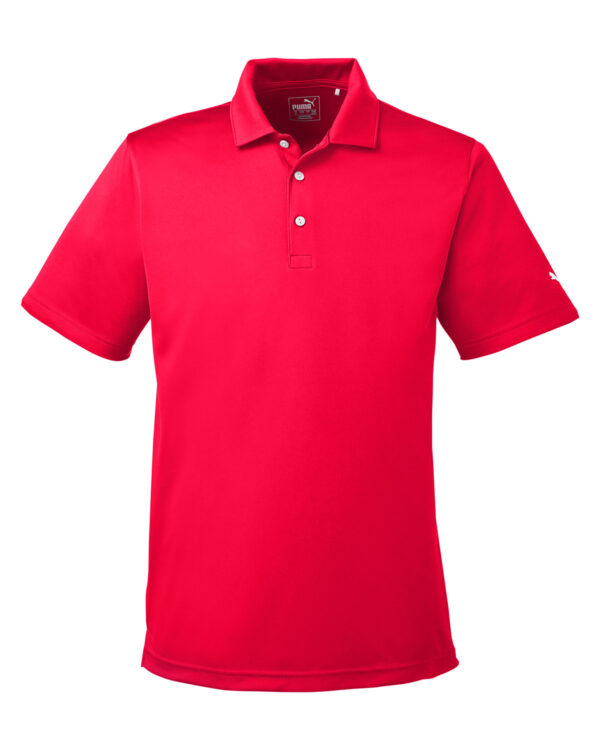 High Risk Red Puma Golf Men's Icon Golf Polo - 596799