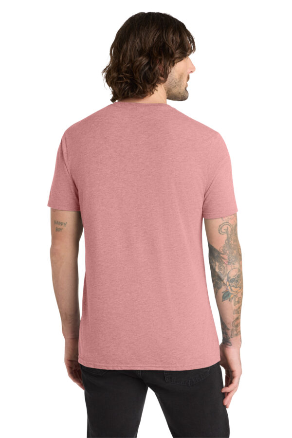 Model wearing vintage rose Allmade® Unisex Tri-Blend Tee - AL2004