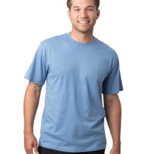 Model wearing Elemental Blue econscious Unisex Reclaimist Vibes T-Shirt - EC1070