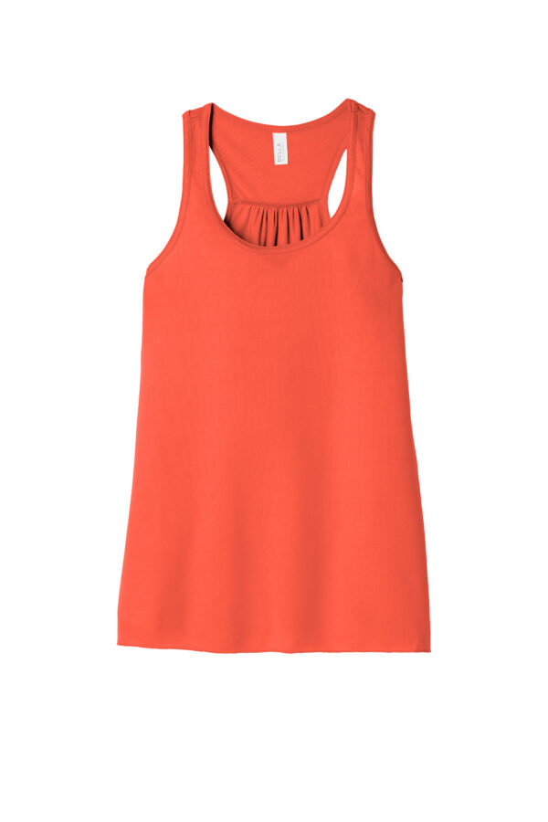 Coral BELLA+CANVAS ® Women’s Flowy Racerback Tank - BC8800