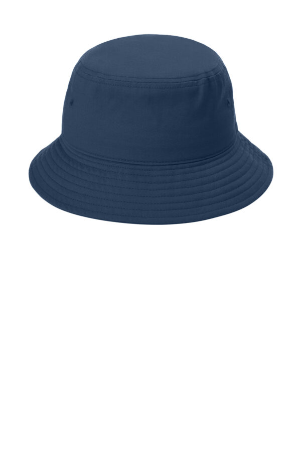 River Blue Navy Port Authority® Twill Classic Bucket Hat - C975