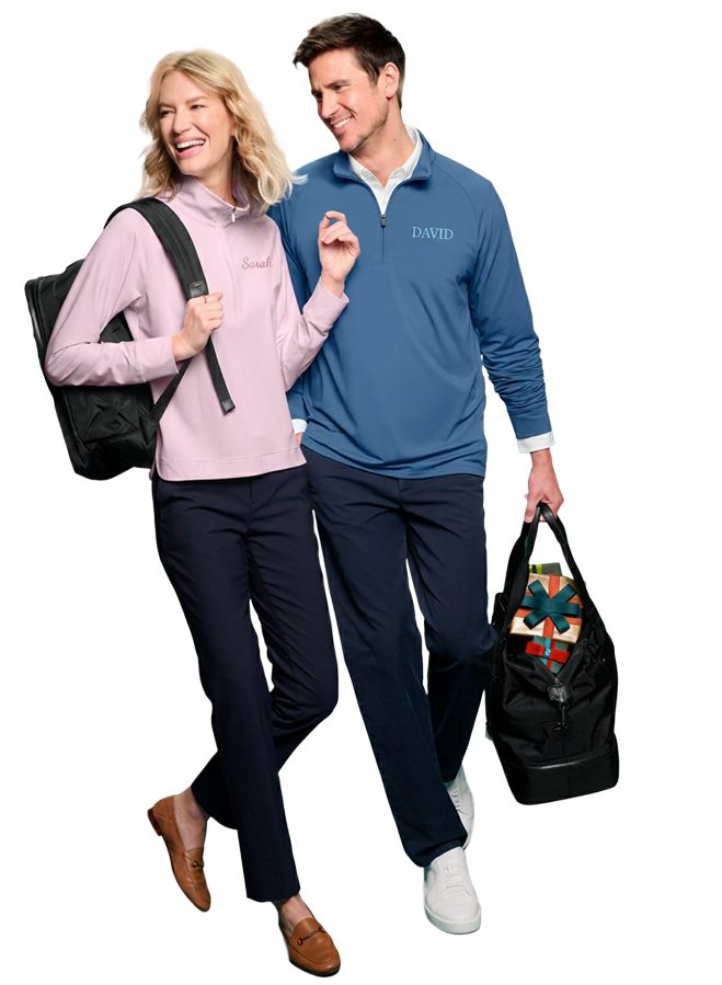 Image of lady and man
