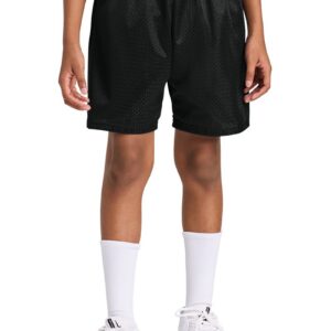 Black A4 Polyester Mesh Short - A4NB5301