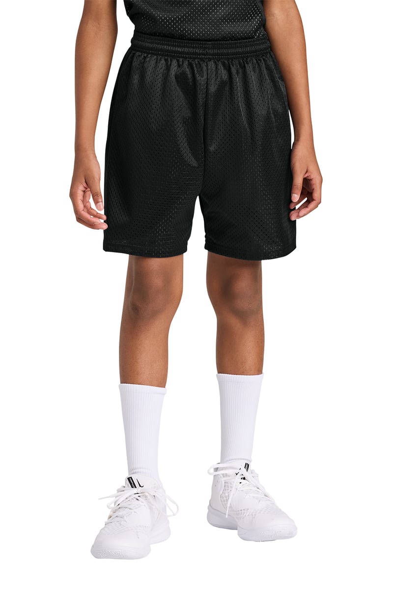 Black A4 Polyester Mesh Short - A4NB5301