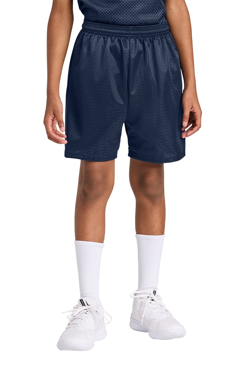 Navy A4 Polyester Mesh Short - A4NB5301