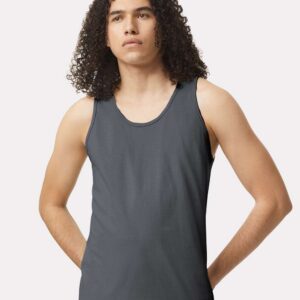 Asphalt American Apparel Cotton Tank - 2408